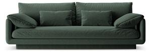 Ciemnozielona sofa 220 cm Torino – Micadoni Home