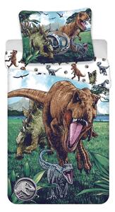 Bawełniana pościel dziecięca jednoosobowa 140x200 cm Jurassic World "Trio" – Jerry Fabrics