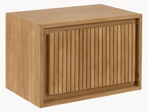 Szafka pod umywalkę z litego drewna tekowego Taciana, S 60 cm