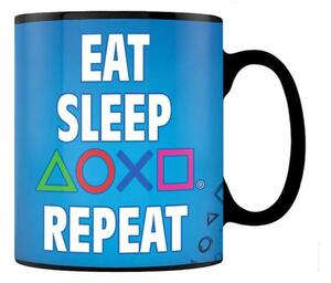 Kubek Playstation - Eat Sleep Repeat