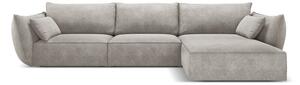 Jasnoszary narożnik (prawostronny) Vanda – Mazzini Sofas