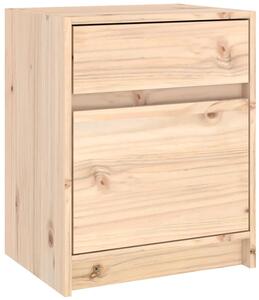 Sosnowa naturalna szafka nocna z szufladą - Cewi
