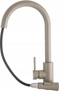 Bateria kuchenna, 39 cm, czarna, z obrotow wylewk o zakresie 360°, Pamela