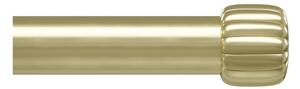 Stalowy regulowany karnisz w kolorze złota 91 - 168 cm Cleo – Umbra
