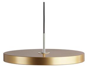 Lampa wisząca LED w kolorze złota z metalowym kloszem ø 43 cm Asteria Medium – UMAGE