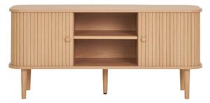 Szafka pod TV w dekorze sosny w naturalnym kolorze 113x51,5x40 cm Nikko – House Nordic