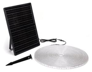 Aigostar B.V. Aigostar - LED RGB Ściemnialna taśma solarna LED/20W/3,2V 20 m IP65 + pilot AI1749