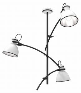 Zumba Lampa Wisząca 3X60W E27 Biały+Czarny