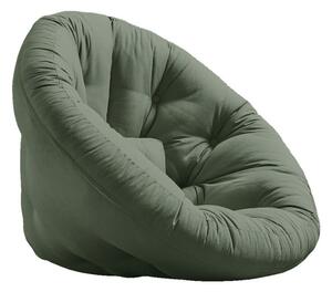 Rozkładany fotel Karup Design Nido Olive Green
