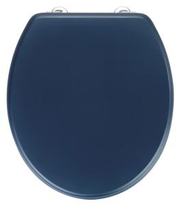 Niebieska deska sedesowa Wenko Prima, 38x41 cm