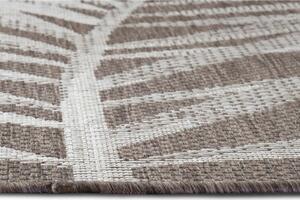 Brązowo-beżowy dywan zewnętrzny NORTHRUGS Palm, ø 160 cm
