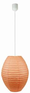 Lampa Kokon W Ształcie Ula Papierowy Pomarańcz 40X55Cm/Linka