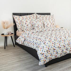 Kvalitex Pościel krepa Mozaika, 140 x 200 cm, 70 x90 cm, 140 x 200 cm, 70 x 90 cm