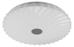 Biała lampa sufitowa LED ze zdalnym sterowaniem i ściemniaczem 38,5x38,5 cm Calipso – Candellux Lighting