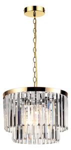 Vetro lampa wisząca antyczne złoto LP-2910/5P AGD Light Prestige