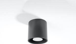 Ciemnoszara lampa punktowa ø 10 cm Roda – Sollux