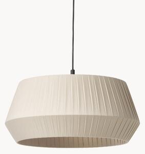 Lampa wisząca z plisowanej tkaniny Dicte