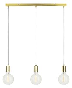 Złota lampa wisząca Markslöjd Sky Three