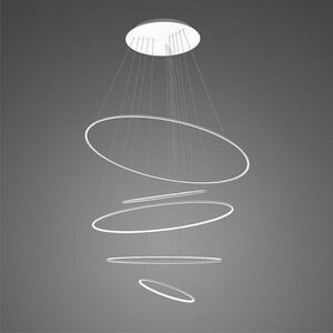 Lampa wisząca Ledowe okręgi No.5 Φ150 cm 3k biała ściemnialna Altavola Design