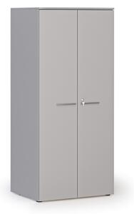 Szafa biurowa z drzwiami PRIMO GRAY, 1781 x 800 x 600 mm, szary
