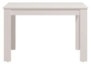 Biały rozkładany stół do jadalni 120-160 x 80 cm