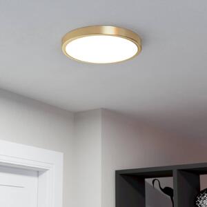 EGLO Lampa sufitowa LED Fueva 5, mosiężny / złoty, salon / jadalnia, metal, nowoczesny