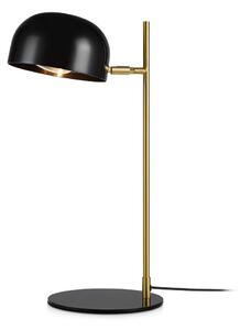 Czarna lampa stołowa z podstawą w kolorze miedzi Markslöjd Pose