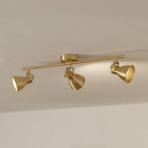 EGLO Reflektor sufitowy Seras, mosiężny / złoty, salon / jadalnia, metal