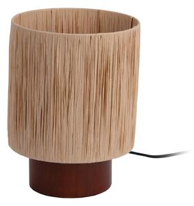 Lampa stołowa z kloszem z plecionki papierowej (wys. 28,5 cm) Sheer – Leitmotiv