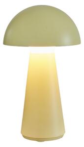 Żółta lampa stołowa LED ze zdalnym sterowaniem (wysokość 28 cm) Sam – Sirius