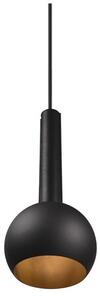 Czarna lampa wisząca ø 20 cm Ciliana – CINQUE