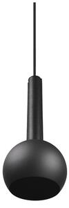 Czarna lampa wisząca ø 20 cm Ciliana – CINQUE
