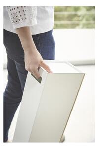 Biały pojemnik na papier toaletowy YAMAZAKI Rin Stocker, wys. 71 cm