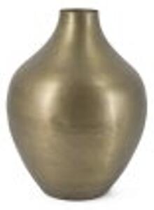 Wazon metalowy złoty KOLONY GLOBE 29,5 cm