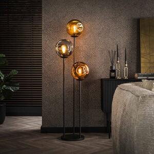 ZIJLSTRA Lampa stojąca Stellar, multikolor, salon / jadalnia, szkło