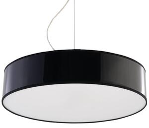 Lampa wisząca ARENA 45 czarna Sollux Lighting