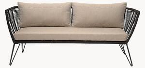Sofa ogrodowa ze splotu z tworzywa sztucznego Mundo (2-osobowa)