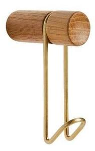 Woud - Around Wall Hanger Small Oak/Brass