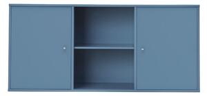 Niebieska niska komoda wisząca 133x61 cm Mistral – Hammel Furniture