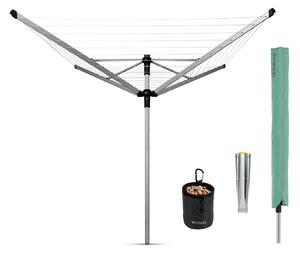 Ogrodowa suszarka na pranie w kolorze srebra 50 m Lift-o-Matic Advance – Brabantia