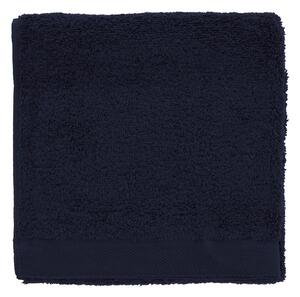 Ciemnoniebieski bawełniany ręcznik frotte 40x60 cm Comfort – Södahl