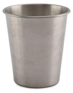 Metalowy kubek w kolorze srebra 300 ml Serve – BonBistro
