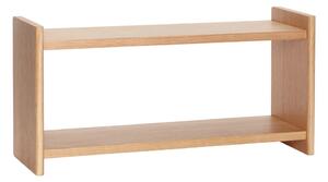 Wielopoziomowa półka w dekorze dębu 62 cm Less – Hübsch