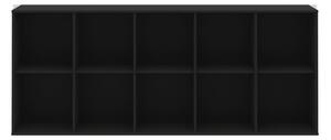 Czarny modułowy system półek 169x69 cm Mistral Kubus – Hammel Furniture
