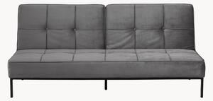 Sofa rozkładana z aksamitu Perugia (3-osobowa)