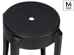 MODESTO stołek CALMAR 46 czarny - polipropylen