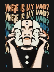 Ilustracja Where Is My Mind Pixies, Retrodrome