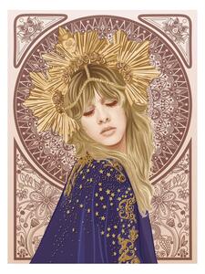 Ilustracja Stevie Nicks Mucha, Retrodrome