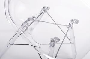 Krzesło DSP ICE transparentne - poliweglan