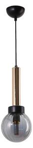 Lampa wisząca ze szklanym kloszem ø 15 cm Cota – Squid Lighting